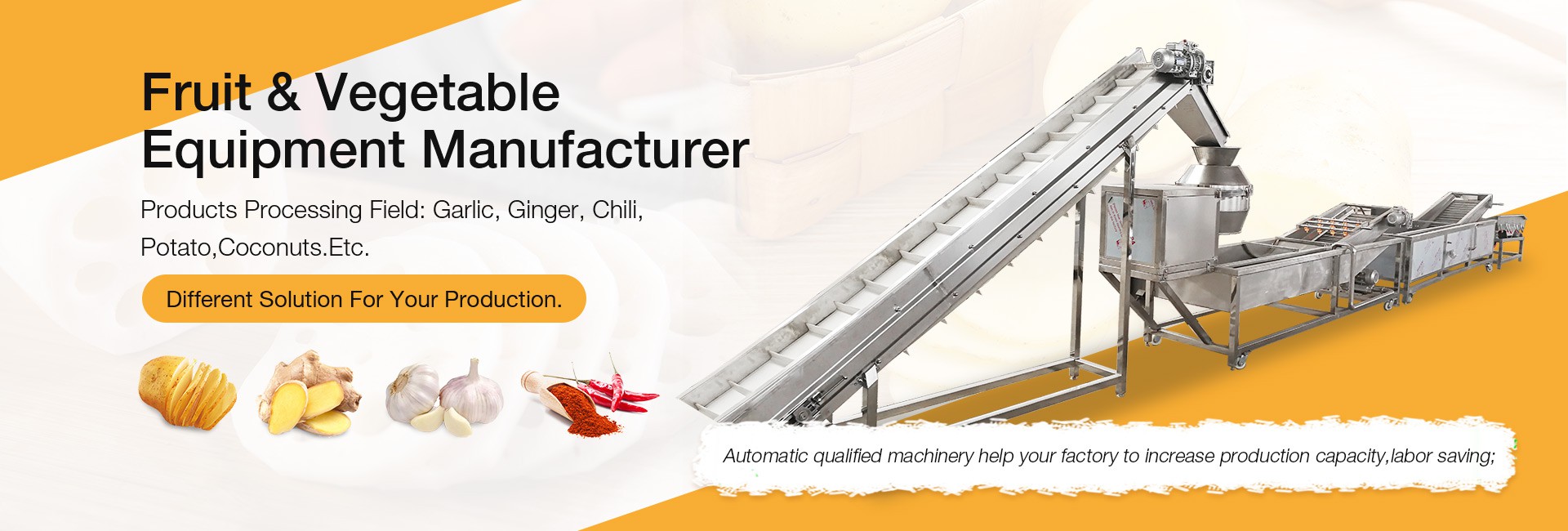 vegetable process machine